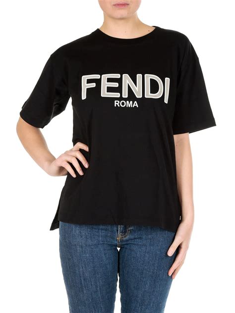 fendi womens tshirt|fendi t shirt original.